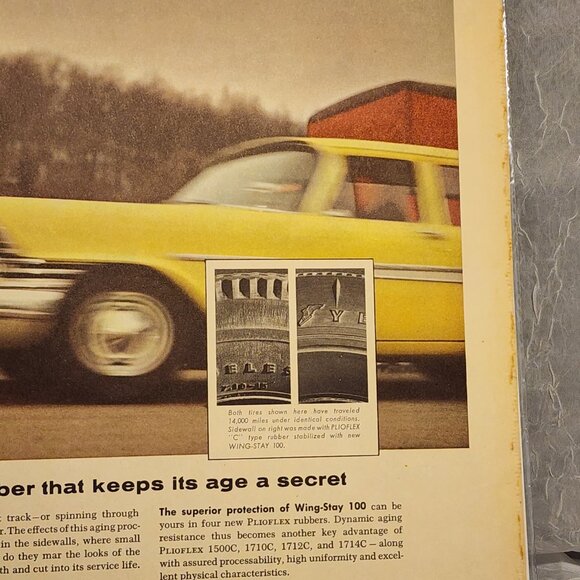 Goodyear Chemical Advertisement  / Fortune Magazine Cover - March 1959 - Picture 2 of 6